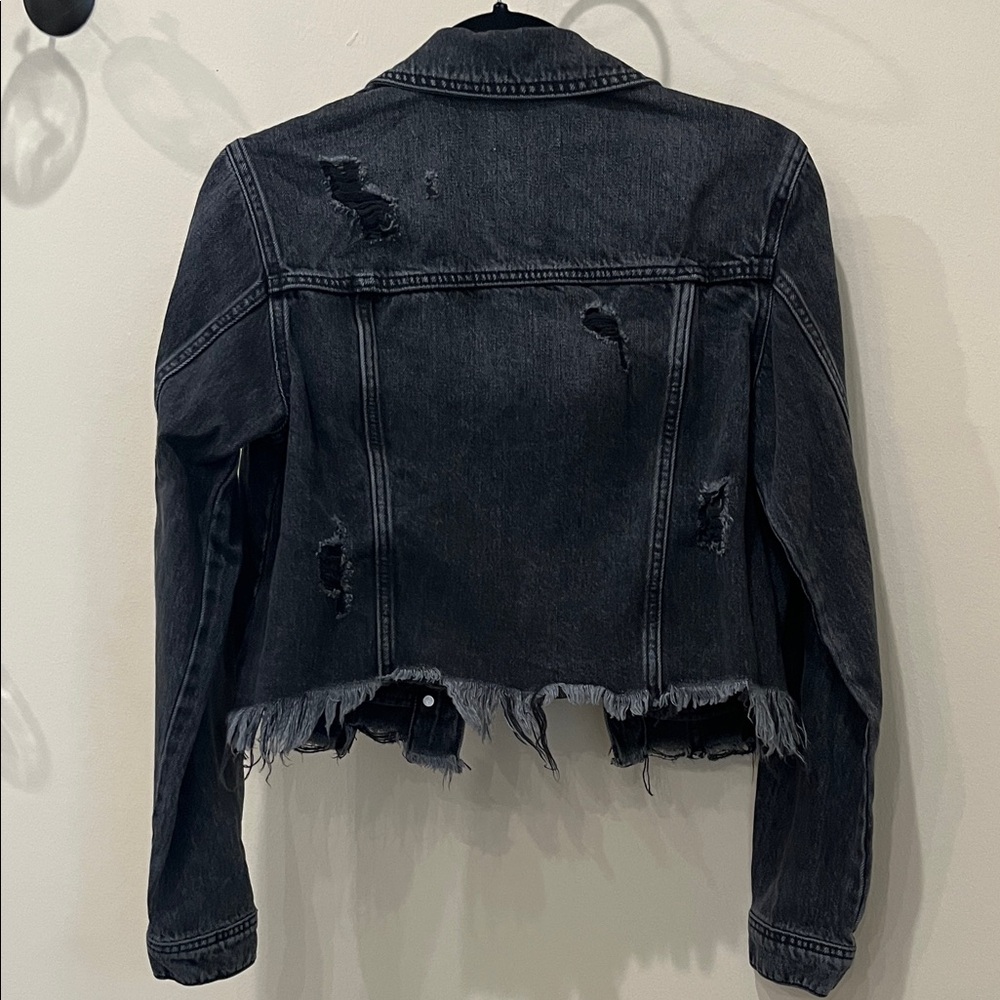 Cello Distressed Denim Jacket - Picture 6 of 7